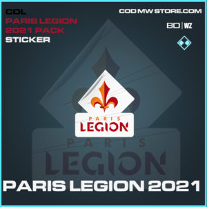 Paris Legion 2021 sticker in Black Ops Cold War and Warzone