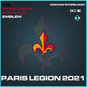 Paris Legion 2021 emblem in Black Ops Cold War and Warzone