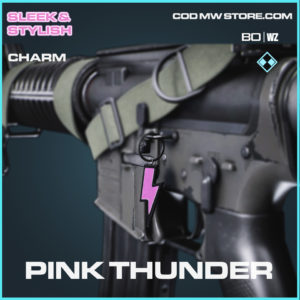 Pink Thunder charm in Cold War and Warzone