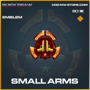 Small ARms emblem in Black Ops Cold War and Warzone