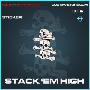 stack 'em high sticker in Black Ops Cold War and Warzone
