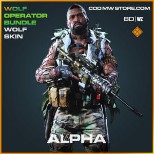 Alpha Wolf Skin in Cold War and Warzone