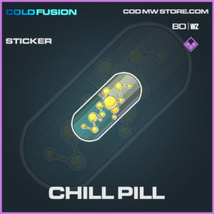 Chill Pill sticker in Cold War and Warzone