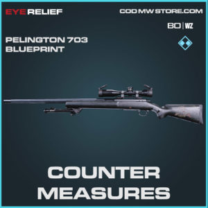 Counter Measures Pelington 703 skin blueprint in Cold War and Warzone