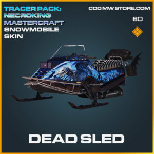 Dead Sled snowmobile skin in Cold War and Warzone
