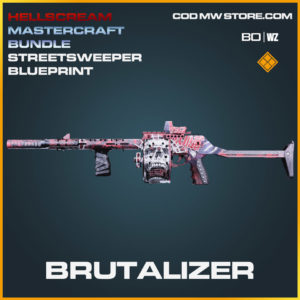 Brutalizer Streetsweeper blueprint skin in Cold War and Warzone