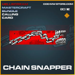 Chain Snapper calling card in Cold War and Warzone