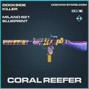 Coral Reefer Milano 821 Blueprint skin in Cold War and Warzone