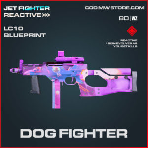 Dog Fighter LC10 Reactive Blueprint Skin in Cold War and Warzone