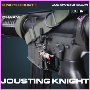 Jousting Knight charm in Cold War and Warzone