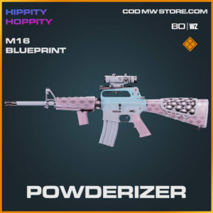 Powderizer M16 blueprint skin in Cold War and Warzone