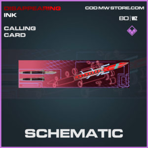 Schematic calling card in Cold War and Warzone