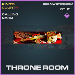 Throne Room calling card in Cold War and Warzone