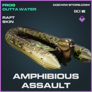 amphibious assault raft skin in Cold War and Warzone