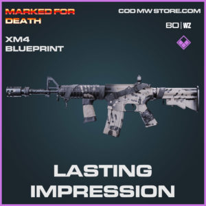 lasting impression xm4 blueprint in Cold War and Warzone