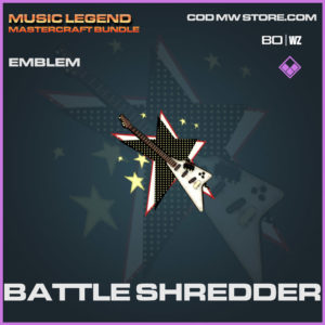 Battle Shredder emblem in Cold War and Warzone