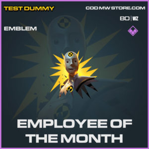 Employee of the Month emblem in Cold War and Warzone