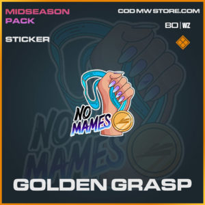 Golden Grasp sticker in Cold War and Warzone