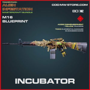 Incubator M16 mastercraft blueprint skin in Cold War and Warzone