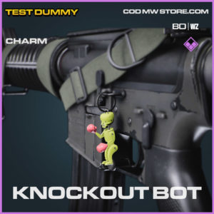 Knockout Bot charm in Cold War and Warzone