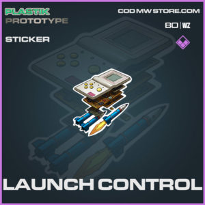Launch Control sticker in Cold War and Warzone