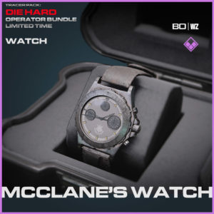 McClane's Watch in Cold War and Warzone