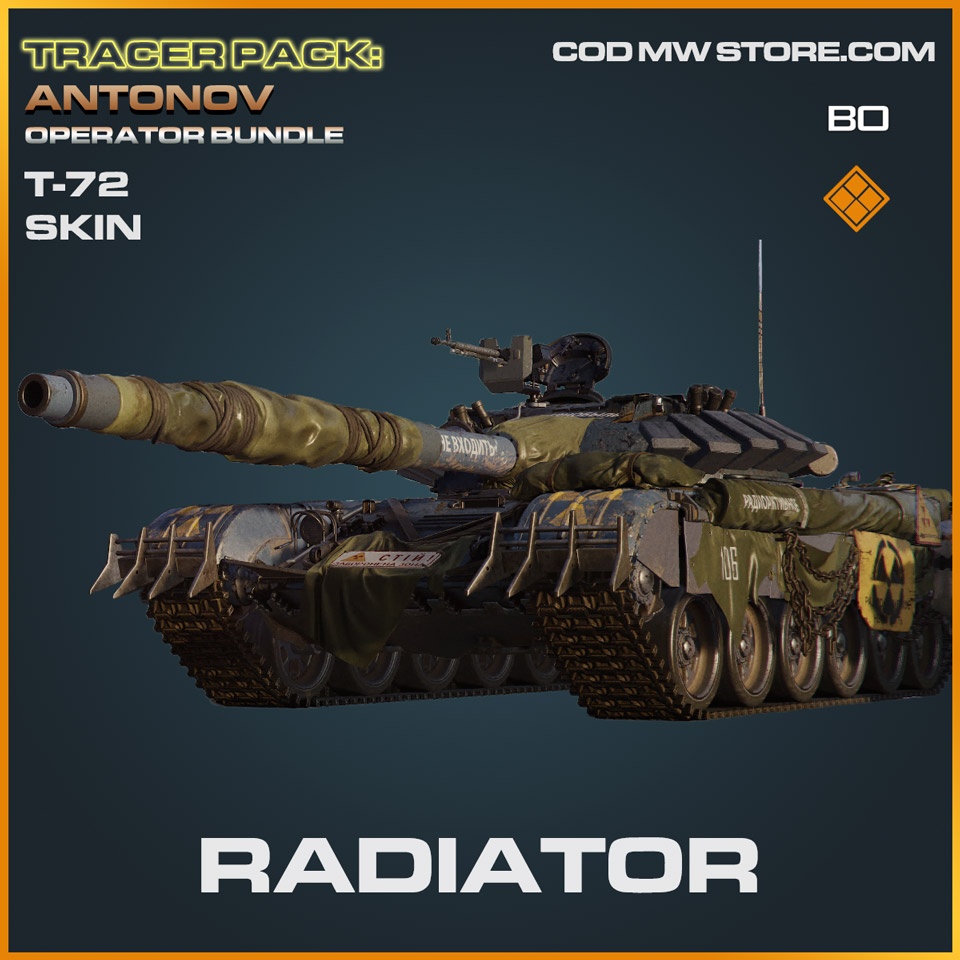 Radiator T-72 blueprint skin in Cold War