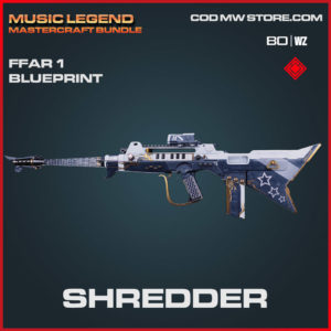 Shredder FFAR 1 blueprint skin in Cold War and Warzone