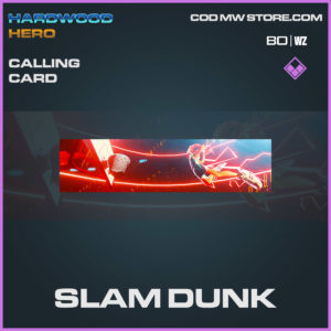 slam dunk calling card in Cold War and Warzone