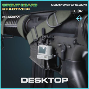Desktop charm in Cold War and Warzone
