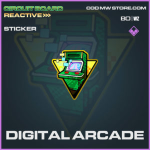 Digital Arcade sticker in Cold War and Warzone