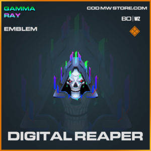 Digital Reaper emblem in Cold War and Warzone