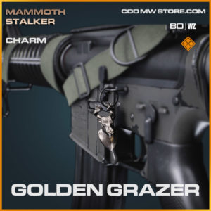 Golden Grazer charm in Cold War and Warzone