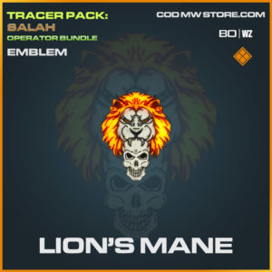 Lion's Mane emblem in Cold War and Warzone
