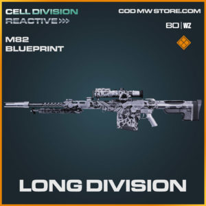 Long Division M82 blueprint skin in Cold War and Warzone