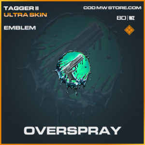 Overspray emblem in Cold War and Warzone