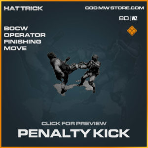 Penalty Kick in Cold War and Warzone Finishing move