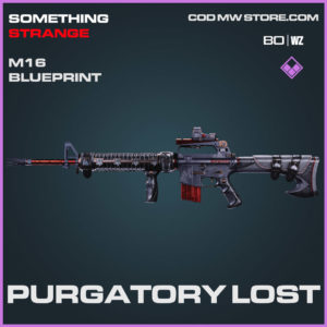 Purgatory Lost M16 blueprint skin in Cold War and Warzone