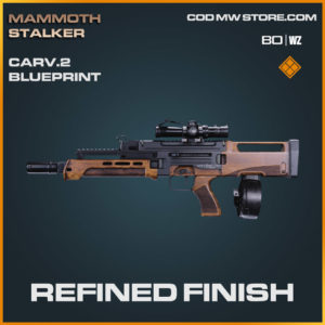Refined Finish Carv.2 Blueprint skin in Cold War and Warzone