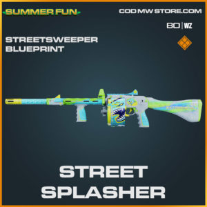 street splasher streetsweeper blueprint in Cold War and Warzone