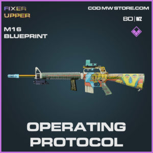 operating protocol m16 blueprint in Cold War and Warzone