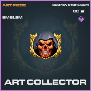 art collector epic emblem in Cold War and Warzone