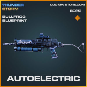 Autoelectric Bullfrog blueprint skin in Warzone and Cold War