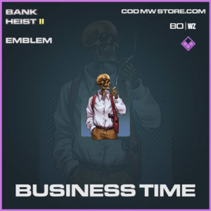 Business Time emblem in Warzone and Cold War