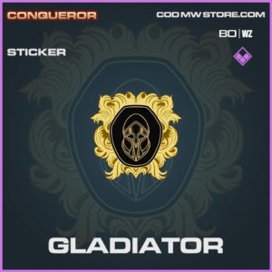 Gladiator Sticker in Warzone and Cold War