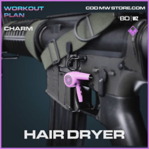 Hair Dryer charm in Cold War and Warzone