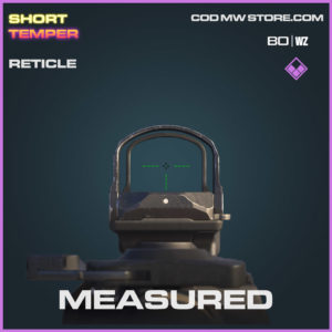 Measured reticle in Cold War and Warzone