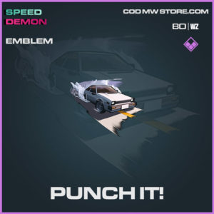 Punch It! emblem in Cold War and Warzone