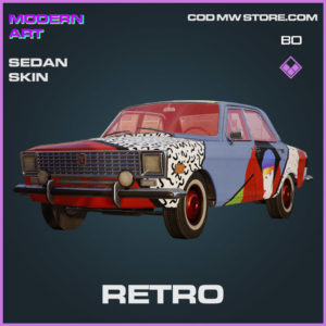 Retro Sedan Skin in Cold War