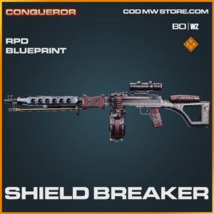 Shield Breaker RPD blueprint skin in Warzone and Cold War